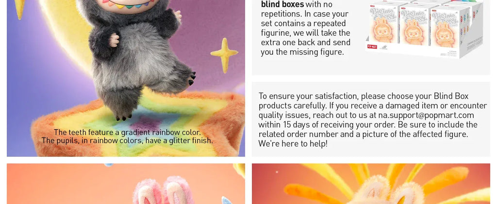 100% Authentic POP MART The Monsters - Vinyl Blind Box Labubu Doll Collectible