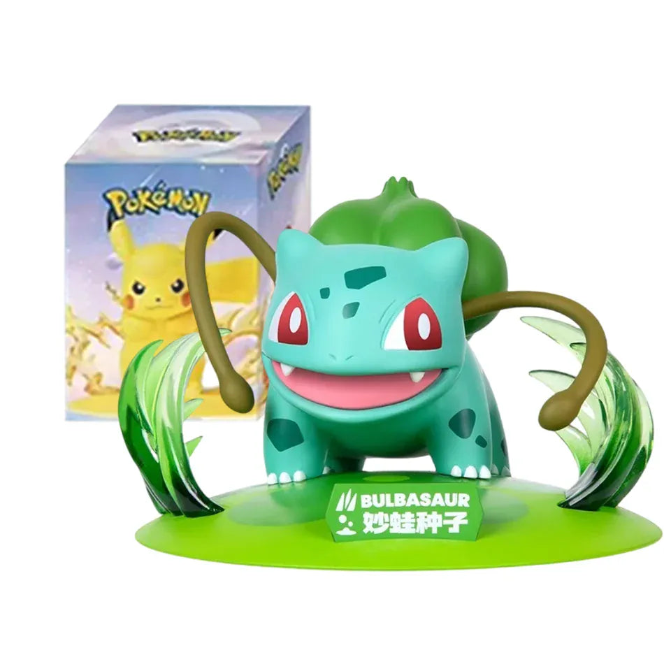 12 Pok é mon Action Dolls Pikachu Blind Box Anime Models Desktop Decorations Pok é mon Toys Children's Birthday Gifts