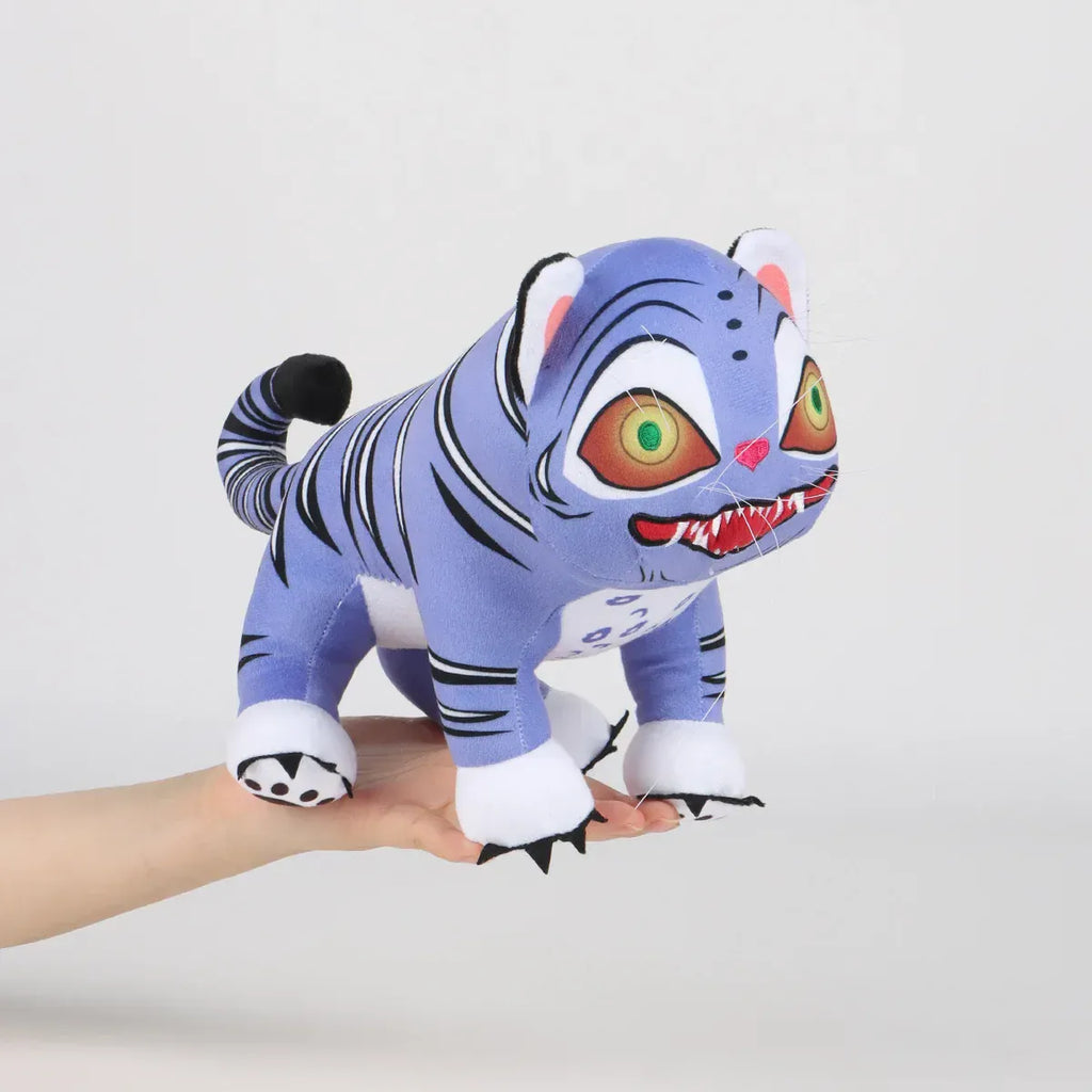 & Demon Hunters Tiger Plush Toy Demon Hunters Kpop Accessories Toy Tiger Plushie Doll K Pop Demon Hunters Merch Birthday Gift//