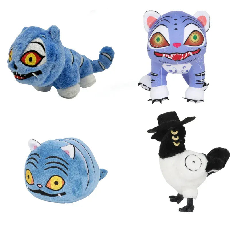 & Demon Hunters Tiger Plush Toy Demon Hunters Kpop Accessories Toy Tiger Plushie Doll K Pop Demon Hunters Merch Birthday Gift//