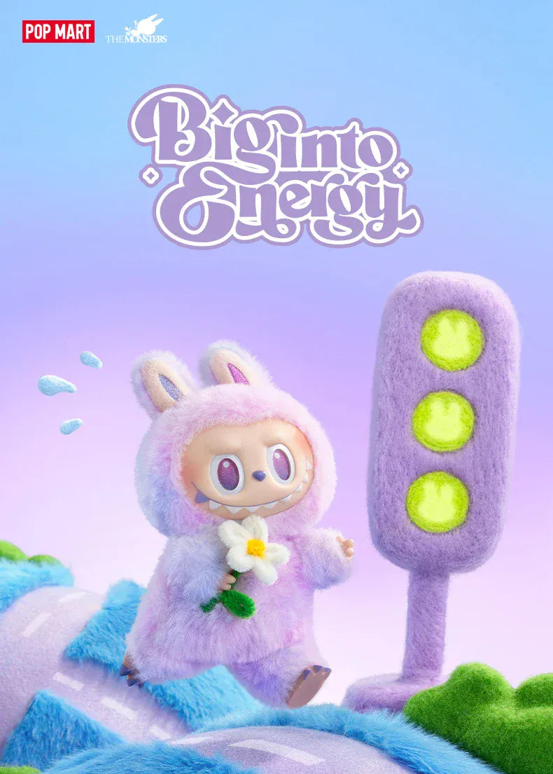 Pop Mart LABUBU THE MONSTERS Big into Energy Series Vinyl Plush Blind Box