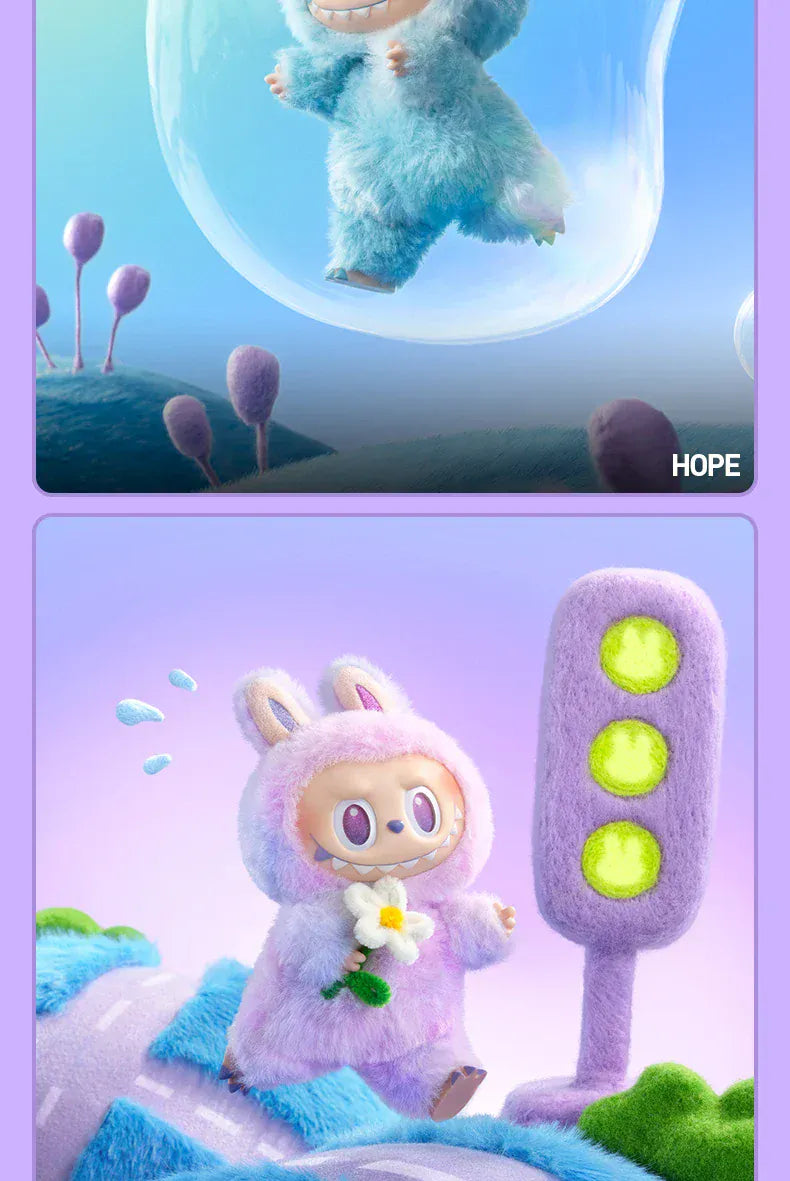 POP MART LABUBU THE MONSTERS Big into Energy Series-Vinyl Plush Pendant Blind Box Mystery Box Guess Bag Toys Doll Cute Anime