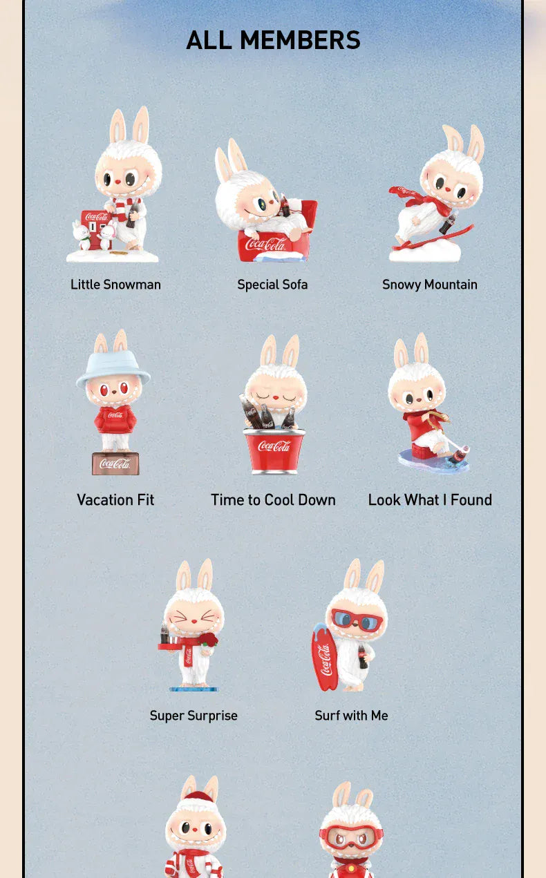 POP MART LABUBU THE MONSTERS Coca-Cola Series