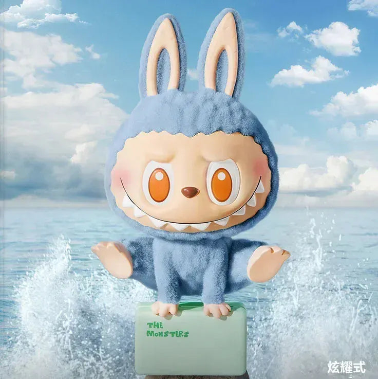 POP MART LABUBU THE MONSTERS Lazy Yoga Series Blind Box Guess Bag Desktop Decoration Cute Model Gift Girl Blind Bag Toys