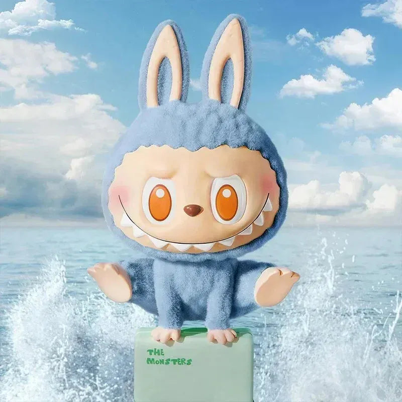 POP MART LABUBU THE MONSTERS Lazy Yoga Series Mystery Box Genuine Blind Box Guess Toys Bag Ornament Figurines Home Decor Desktop
